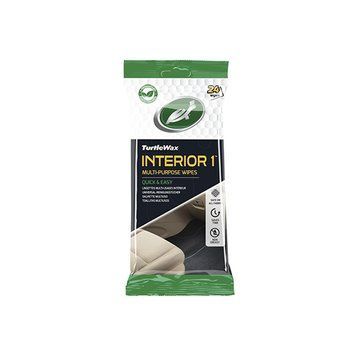 Серветки очисні для салону Turtle Wax INTERIOR 1 WIPES (24 шт) 1 уп, 24шт