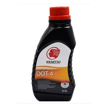 Тормозная жидкость Idemitsu BRAKE FLUID DOT 4, 0.5л