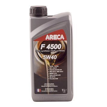 Моторна олива (синтетична) ARECA F4500 5W40, 1л