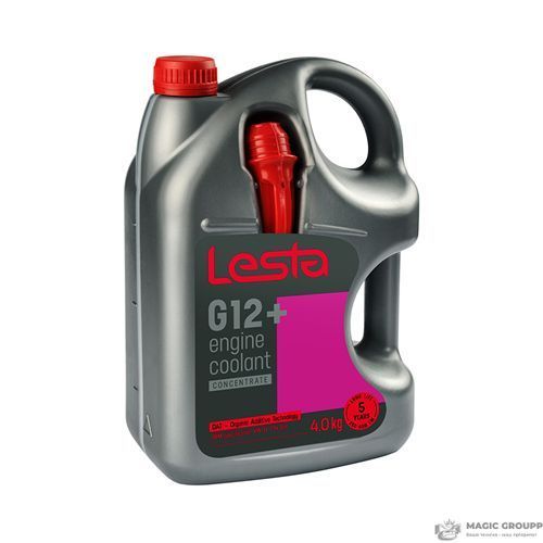 Антифриз концентрат Lesta G12+, червоний, 4л