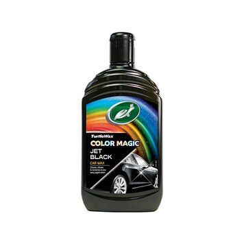 Поліроль для кузова з відновленням кольору Turtle Wax Color Magic Black чорна 500 мл, 500мл