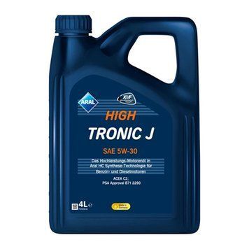 Моторна олива Aral HighTronic J 5W-30 4л