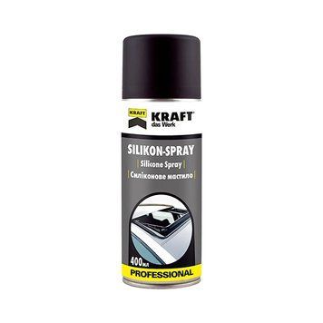 Мастило силіконове TM KRAFT в аерозольній упаковці 400 мл