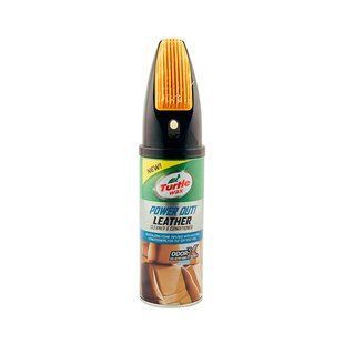 Очисник-кондиціонер шкіри Odor-X зі щіткою Turtle Wax LEATHER Cleaner 400 мл, 400мл