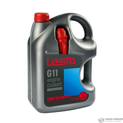 Антифриз концентрат Lesta G11, синій, 4л