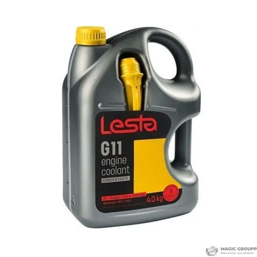 Антифриз концентрат Lesta G11, желтый, 4л
