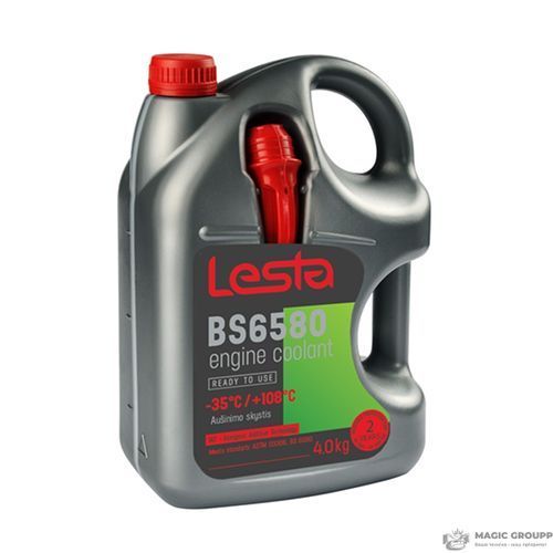 Антифриз Lesta BS 6580, зеленый, готовый &minus;35 &deg;C, 4л