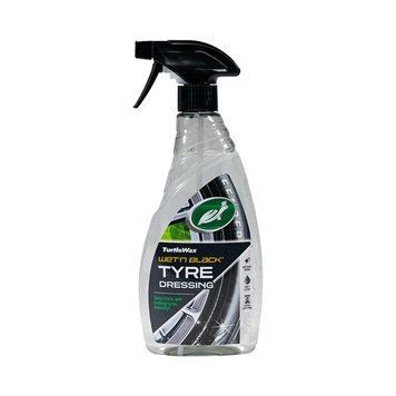 Поліроль для чорніння шин та пластику Turtle Wax Wet-n-Black 500 мл, 500мл