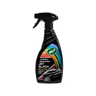 Поліроль з синтетичними восками й пігментами для чорних авто Turtle Wax HYBRID JET BLACK 500 мл, 500мл