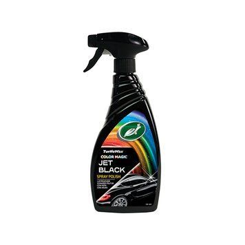 Поліроль з синтетичними восками й пігментами для чорних авто Turtle Wax HYBRID JET BLACK 500 мл, 500мл