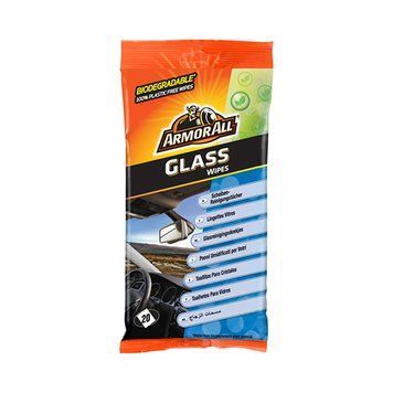 Салфетки для стекол Armor All Glass Wipes, 20шт, 1уп