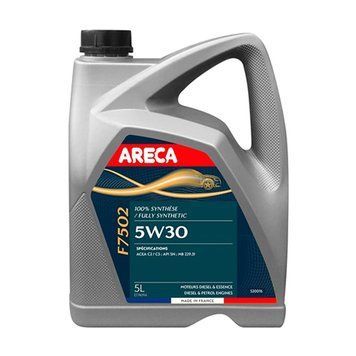 Моторна олива ARECA Моторна олива Аreca F7502 5W-30 C2/C3, 5л
