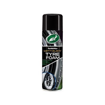 Поліроль-піна для чорніння та очищення шин Turtle Wax Wet-n-Black 500 мл, 500мл