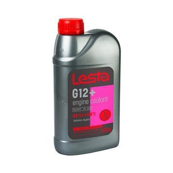 Антифриз Lesta G12+, красный, готовый &minus;35 &deg;C, 1л