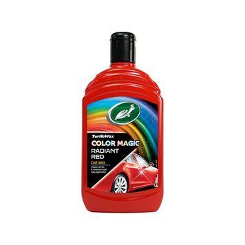 Поліроль для кузова з відновленням кольору Turtle Wax Color Magic Red червона 500 мл, 500мл