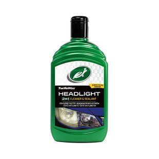 Поліроль-реставратор для фар 2в1 Turtle Wax HEADLIGHT RESTORER 300 мл, 300мл