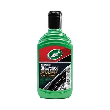 Поліроль-реставратор зовнішнього пластику й шин Turtle Wax BLACK IN A FLASH 300 мл, 300мл