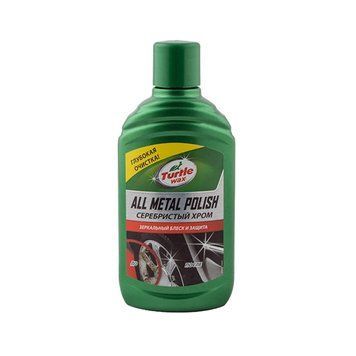 Поліроль-реставратор металевих поверхонь Turtle Wax ALL METAL POLISH 300 мл, 300мл