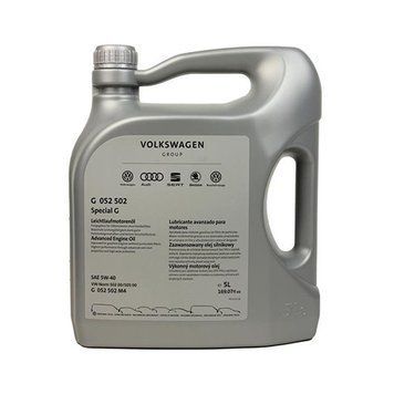 Олива VW Special G SAE 5W-40 MG-VAG-OLYVA-VW-SPECIAL-G-SAE-5W-40-56067C-55L &mdash; фото товару