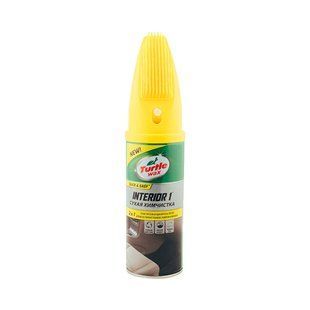 Суха хімчистка текстилю з нейтралізатором запахів зі щіткою Turtle Wax INTERIOR 1 400 мл, 400мл