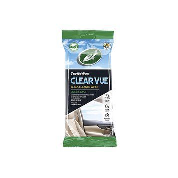 Салфетки для очистки стекол Turtle Wax CLEARVUE GLASS CLEANER WIPES (24 шт), 1 уп, 24шт