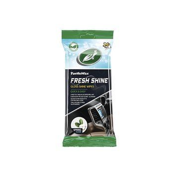 Серветки для салону "Весняна свіжість" глянцеві Turtle Wax FRESH SHINE SPRING GLOSS WIPES (24 шт) 1 уп, 24шт