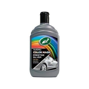 Поліроль для кузова з відновленням кольору Turtle Wax Color Magic Silver срібна 500 мл, 500мл