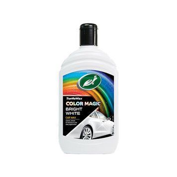Поліроль для кузова з відновленням кольору Turtle Wax Color Magic White біла 500 мл, 500мл