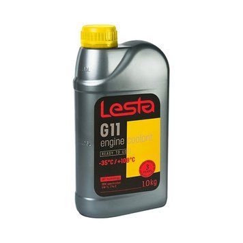 Антифриз Lesta G11, желтый, готовый &minus;35 &deg;C, 1л
