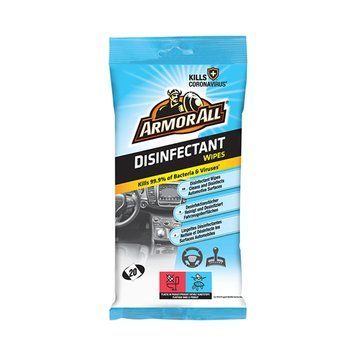 Дезінфекційні серветки Armor All Disinfectant Wipes, 20шт, 1уп.