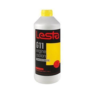 Антифриз концентрат Lesta G11, желтый, 1.5л
